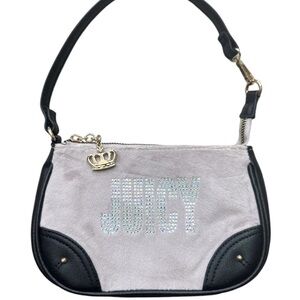 NWT Juicy Couture Glitzed out shoulder bag purse convertible wristlet